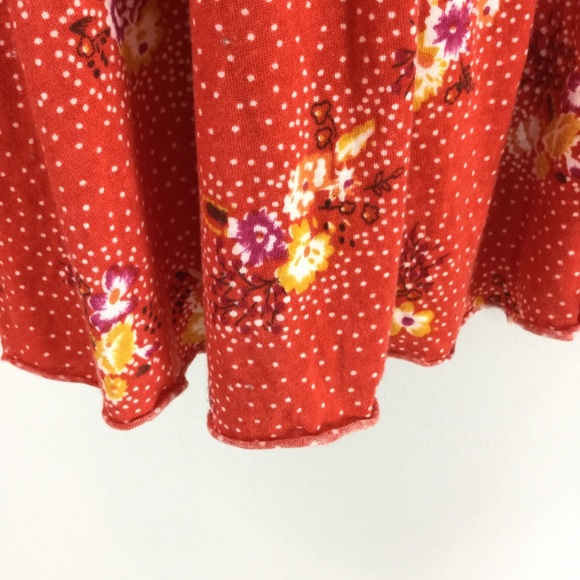 Free People baby doll floral beaded strappy tank - Picture 6 of 8